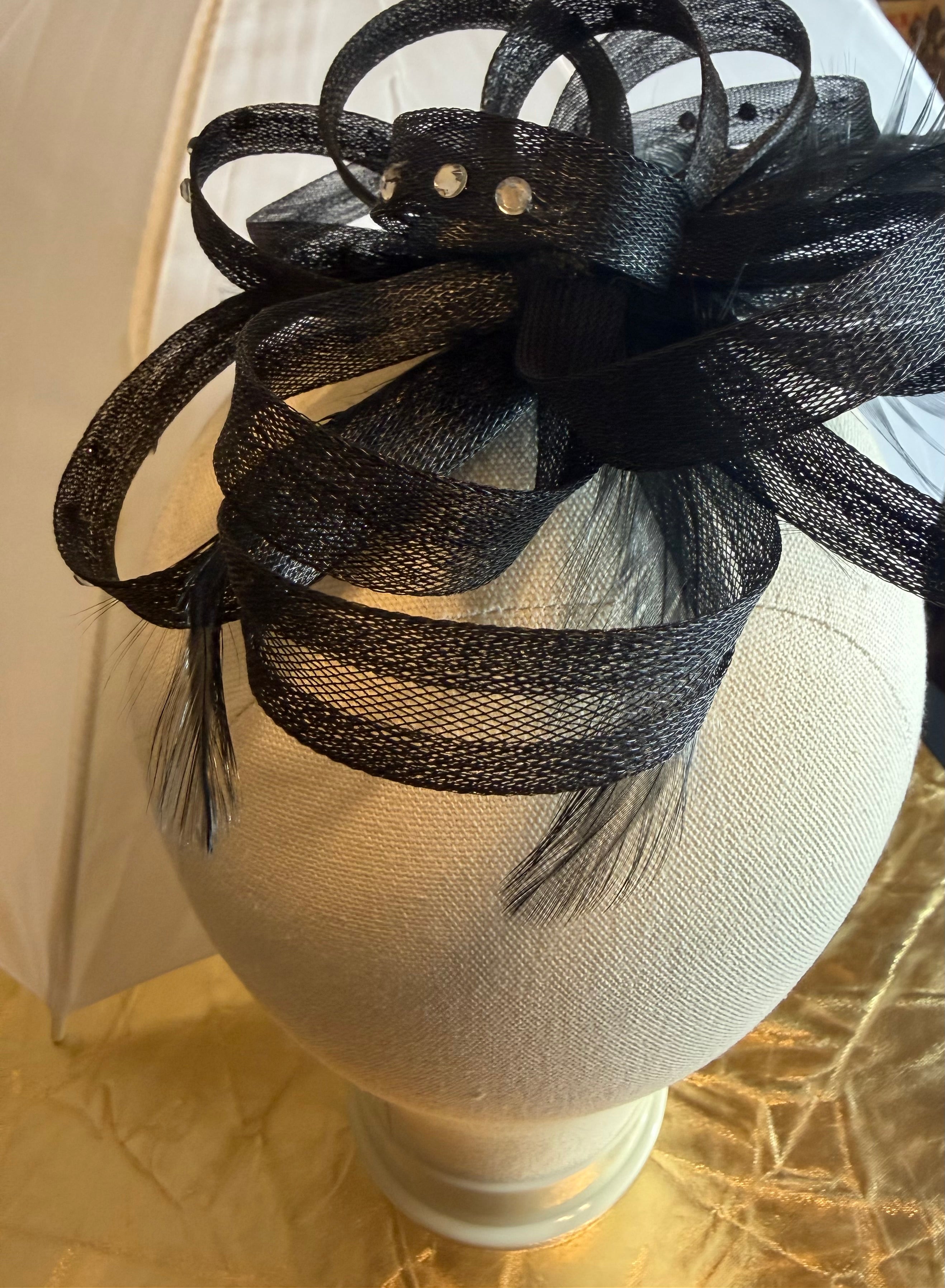 FASCINATED WITH FASCINATORS- BLACK